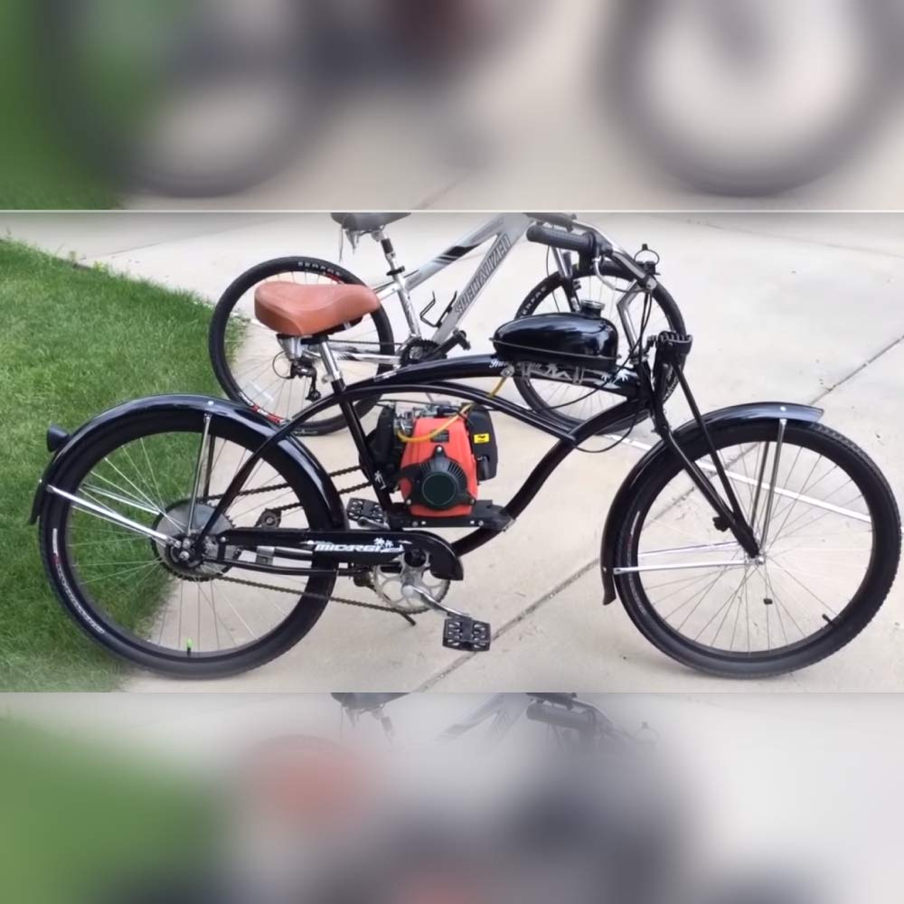 Stroke Motorized Bicycle Kit Samger Pocket Bike 49cc Stroke