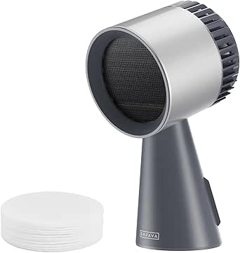 Empava Portable Range Hood for Cooking, 3-Speed Desktop Kitchen Exhaust Fan with Detachable Filter and Oil Cup