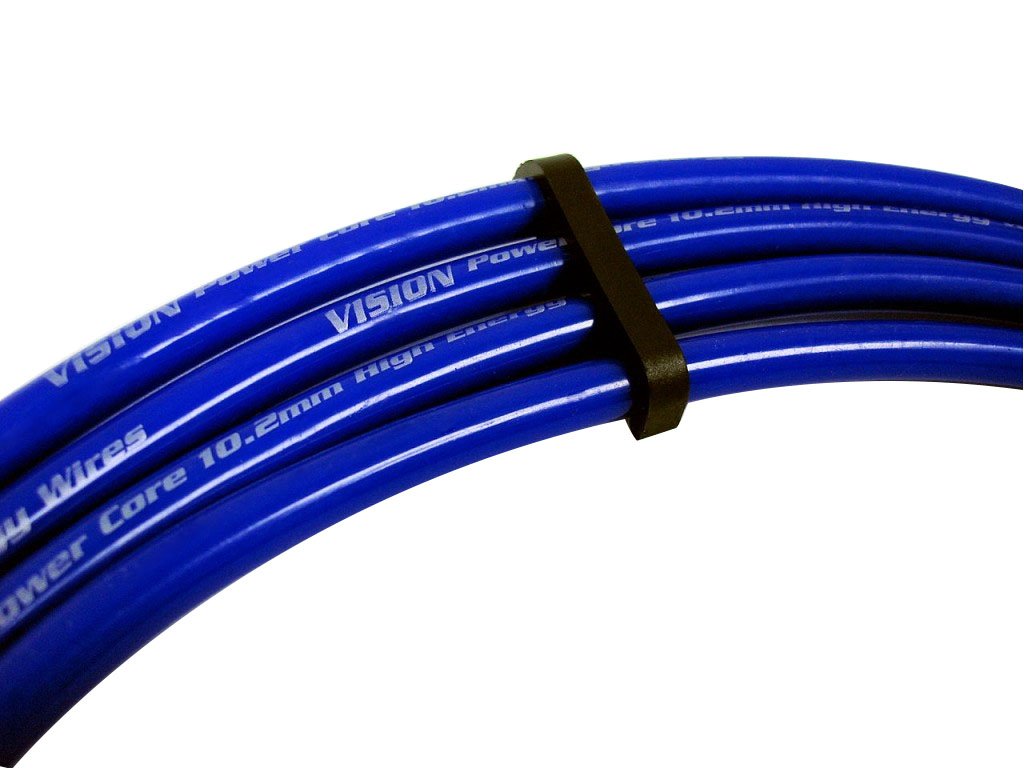 VMS RACING 94-01 10.2mm High Performance Engine Spark Plug Wires Wire Set in Blue Compatible with Honda Acura Integra RS LS GS SE B18A1 B18A2 DB7 DB8 Type R DOHC VTEC Non-VTEC B18 B18B 1994-2001
