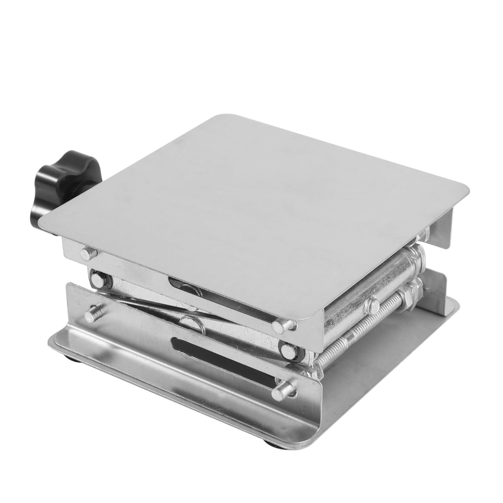Mikikit Piattaforma Elevatrice in Acciaio Inox Per Banco Da Lavoro Supporto Forbice Per Laboratorio Resistente e Antiolio
