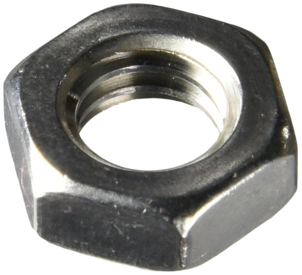 Écrou de jam hexagonal en acier inoxydable Hillman 829402 laitonné pour montages durables