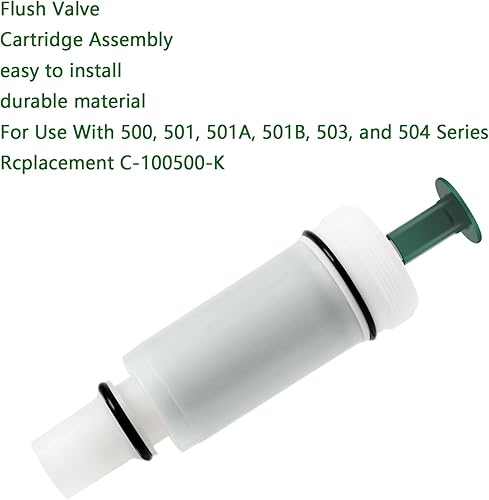 Miniatura 7 de C-100500-K Flushmate Original ReplacementCartridgePower Flush Toilet Piston Cartridge Piezas, Compatible con los modelos 500, 501, 501A, 501B, 503,