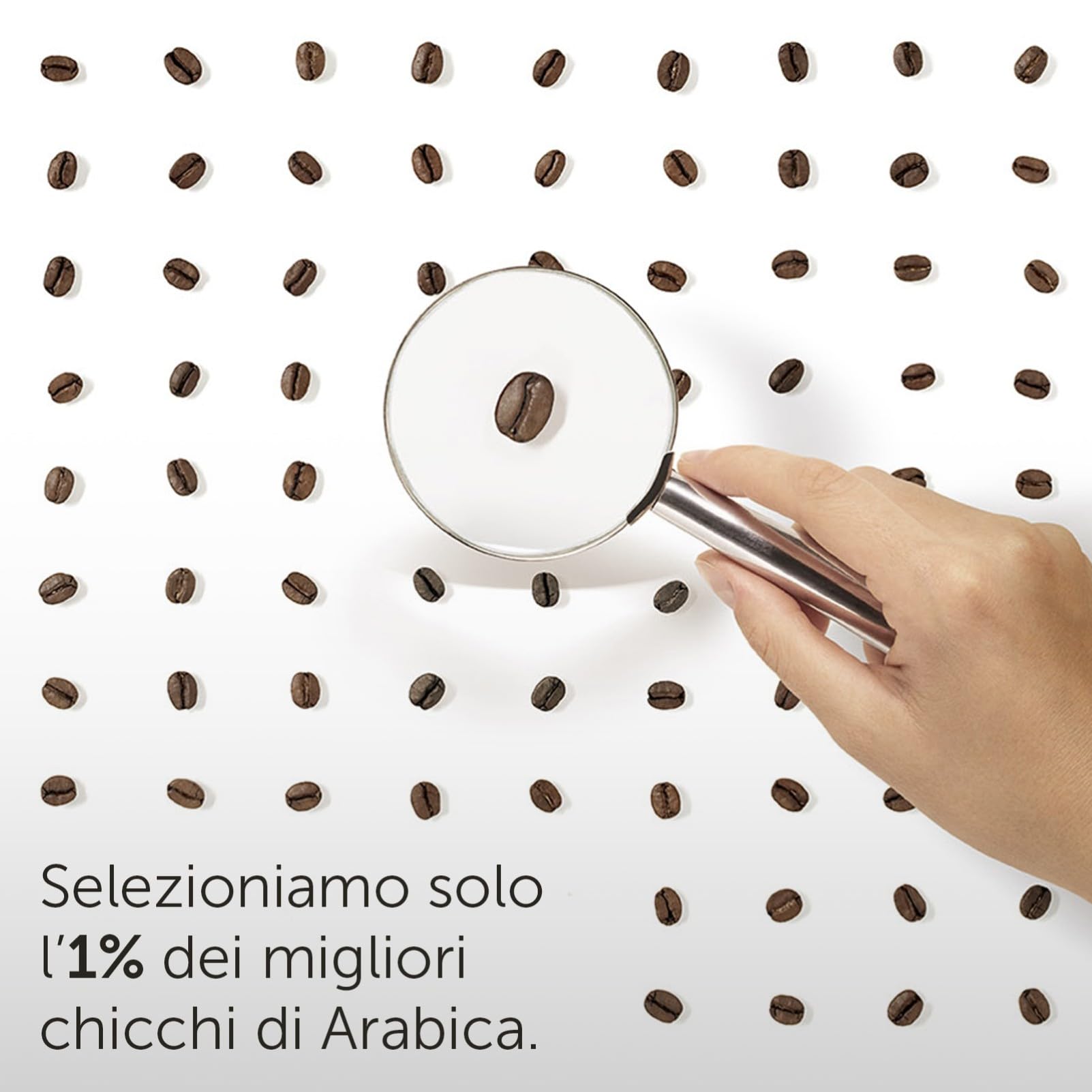 illy, Caffè in Capsule Compatibili in Alluminio INTENSO, 100% Arabica con Note di Cacao e Frutta Secca, Retrogusto Pieno e Corposo, 10 Confezioni da 10 (100 Capsule Totali)