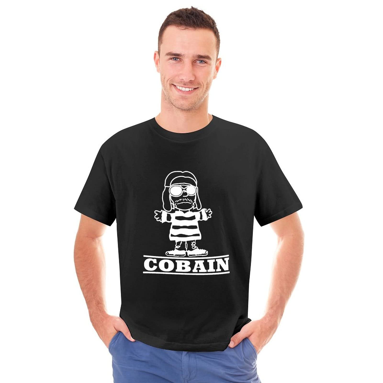Amazon.co.jp: 夏 コットン KURT COBAIN カートコバーン チャーリー 