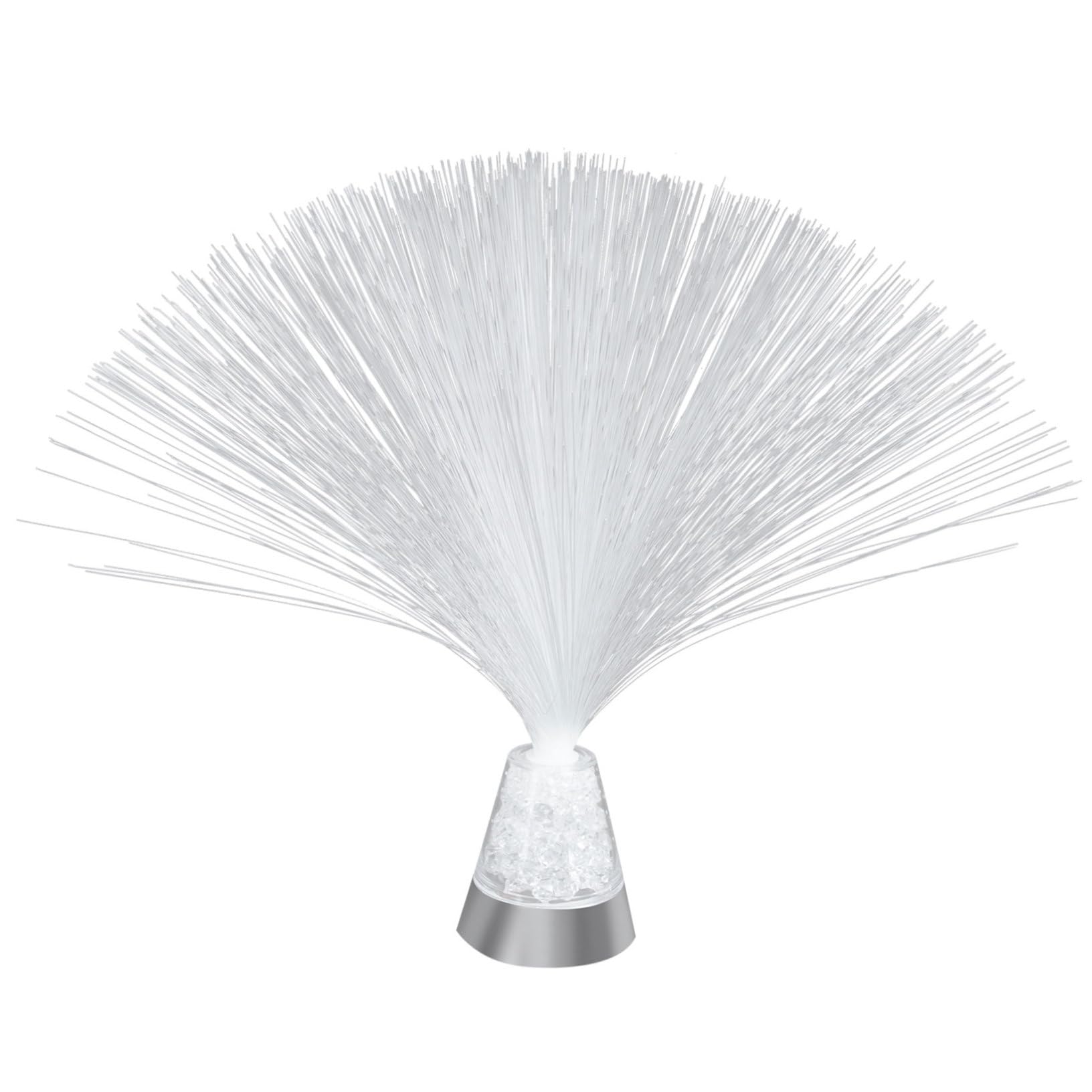 TEHAUX Battery-Powered Fiber Optic Light Thick Sensory Lamp Changing Decorative Led Fiber Optic Lamp for Home