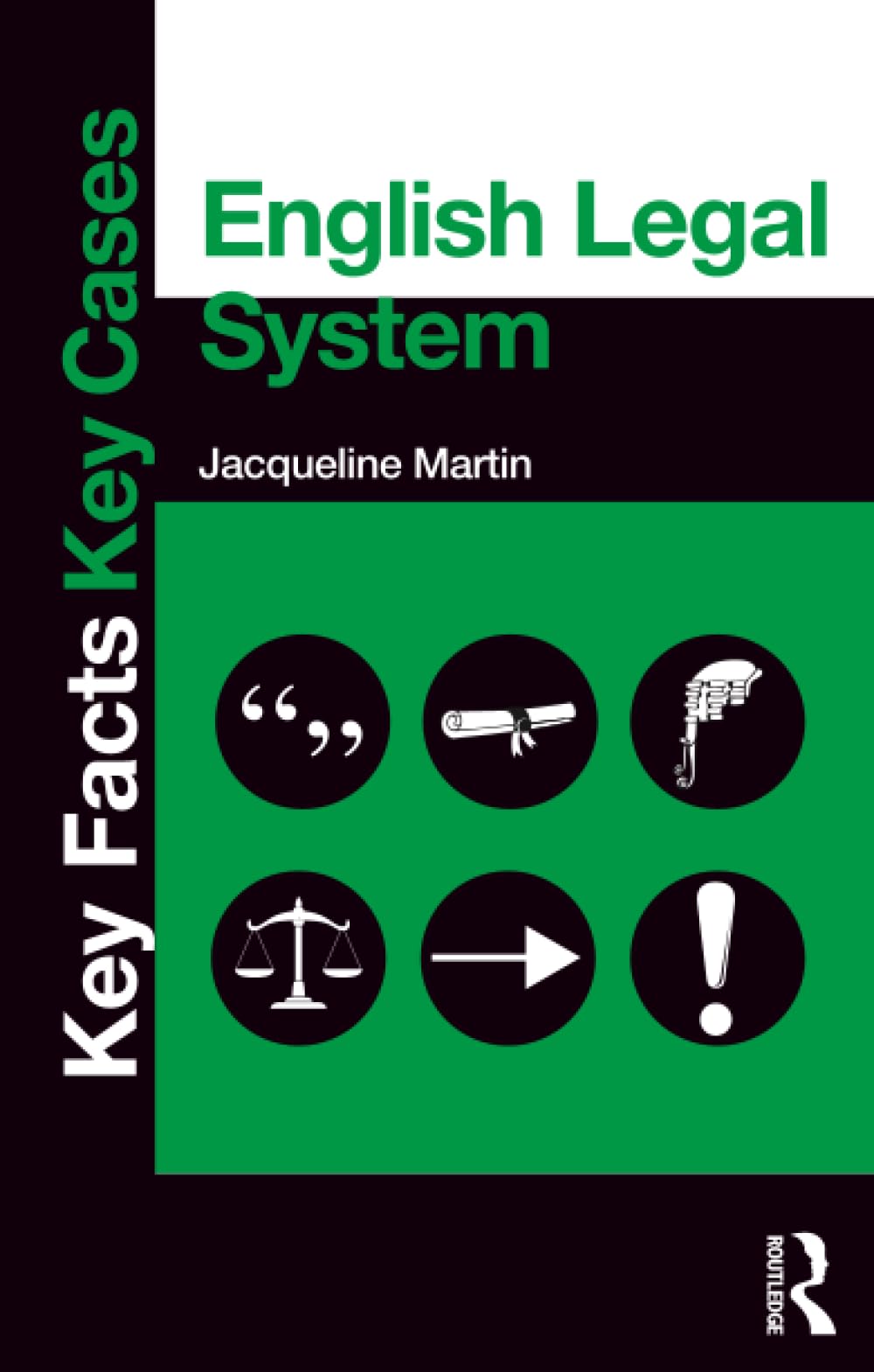 English Legal System (Key Facts Key Cases) By Jacqueline Martin