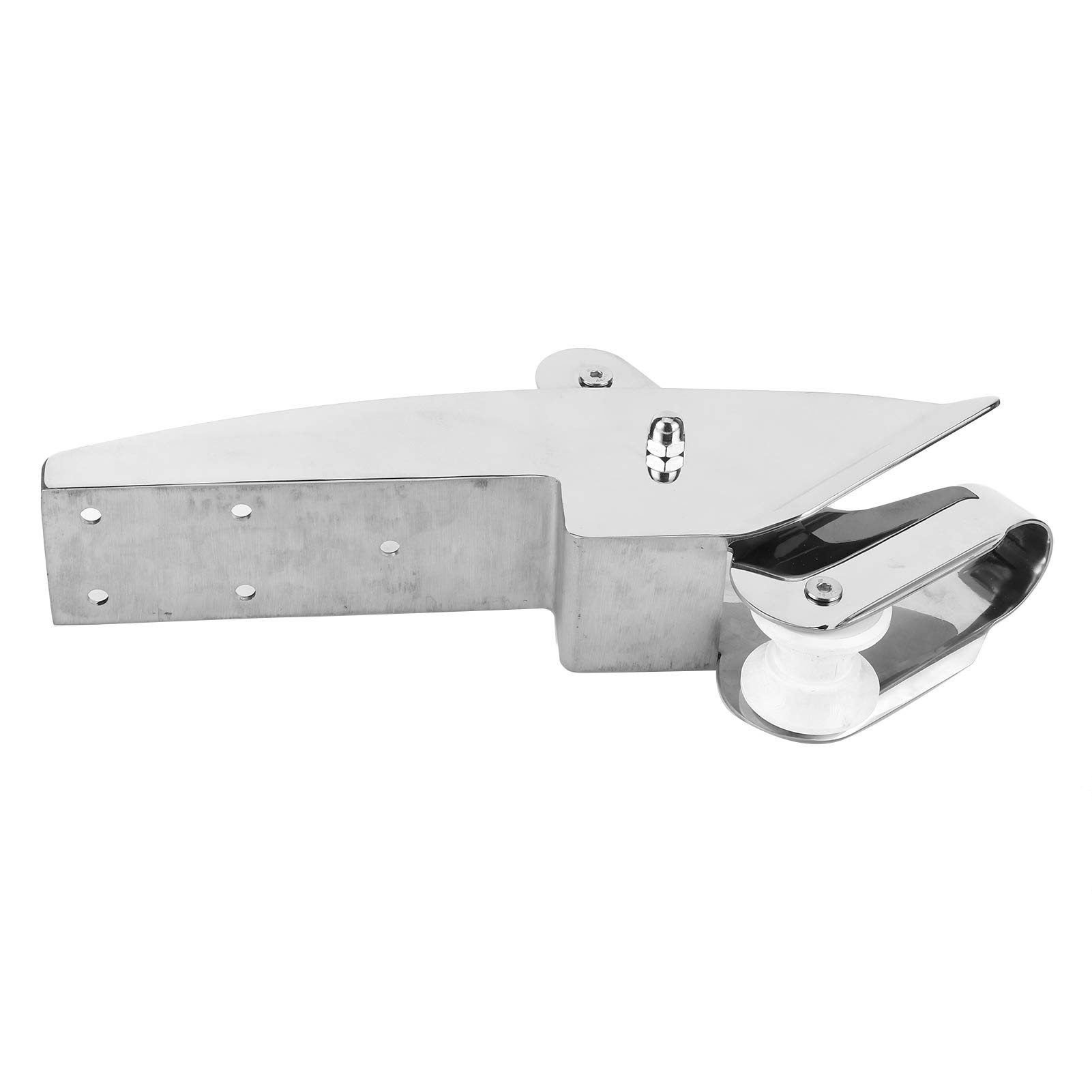 EBTOOLS Rodillo de ancla de acero inoxidable, rodillo de ancla de proa de barco Acero inoxidable 316 7,5-15 KG para accesorio de hardware de barco marino