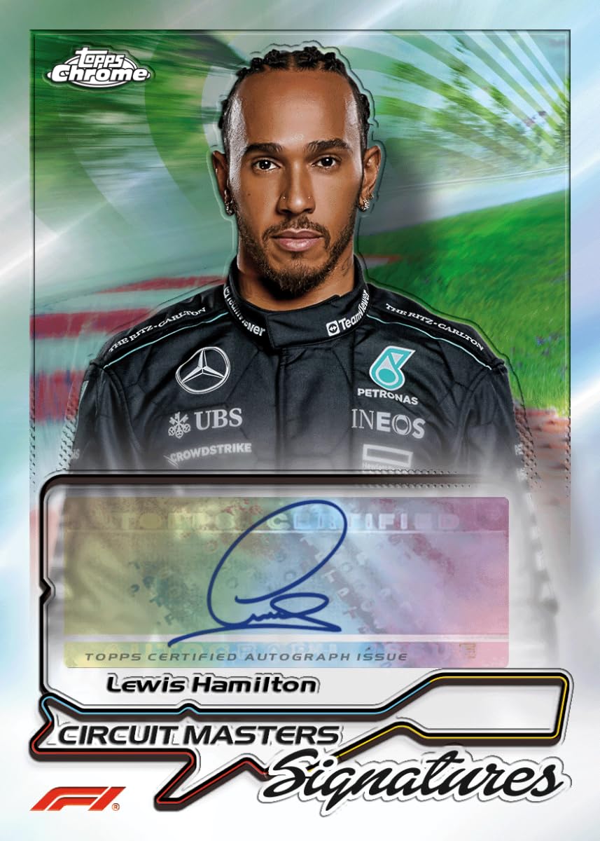 Topps qualify 2024 Formula 1 LAP Box Formula 1 Chrome Wrap