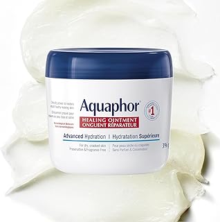 Healing Ointment, Multipurpose Ointment for Dry, Cracked Skin, Chafing, Cuticle Care, Fragrance Free, Non Greasy and Non Comedogenic Body Moisturizer, Dermatological Skin Care, 396g Jar