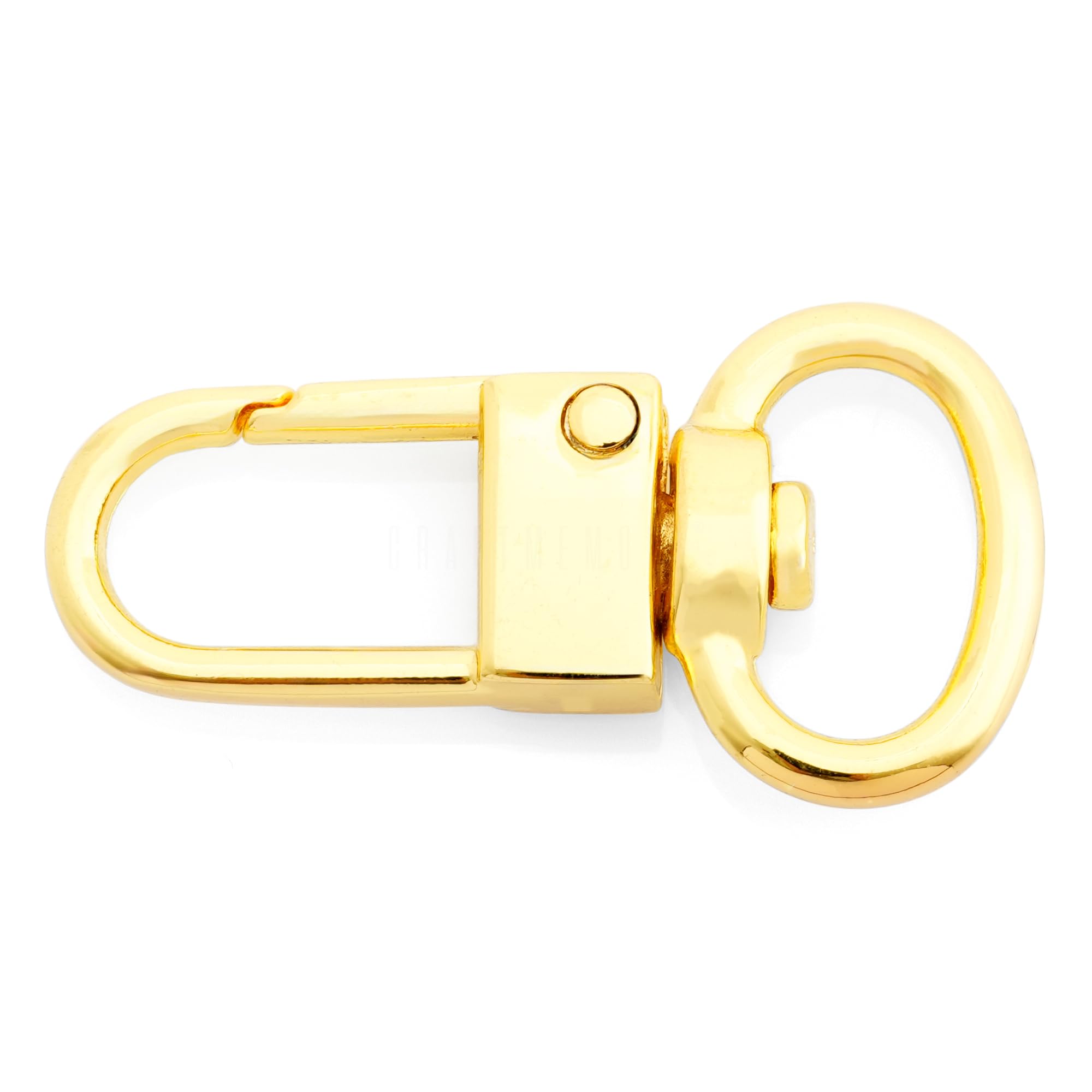 Amazon.com: CRAFTMEMORE Snap Hook Tiny Push Gate Swivel Lobster