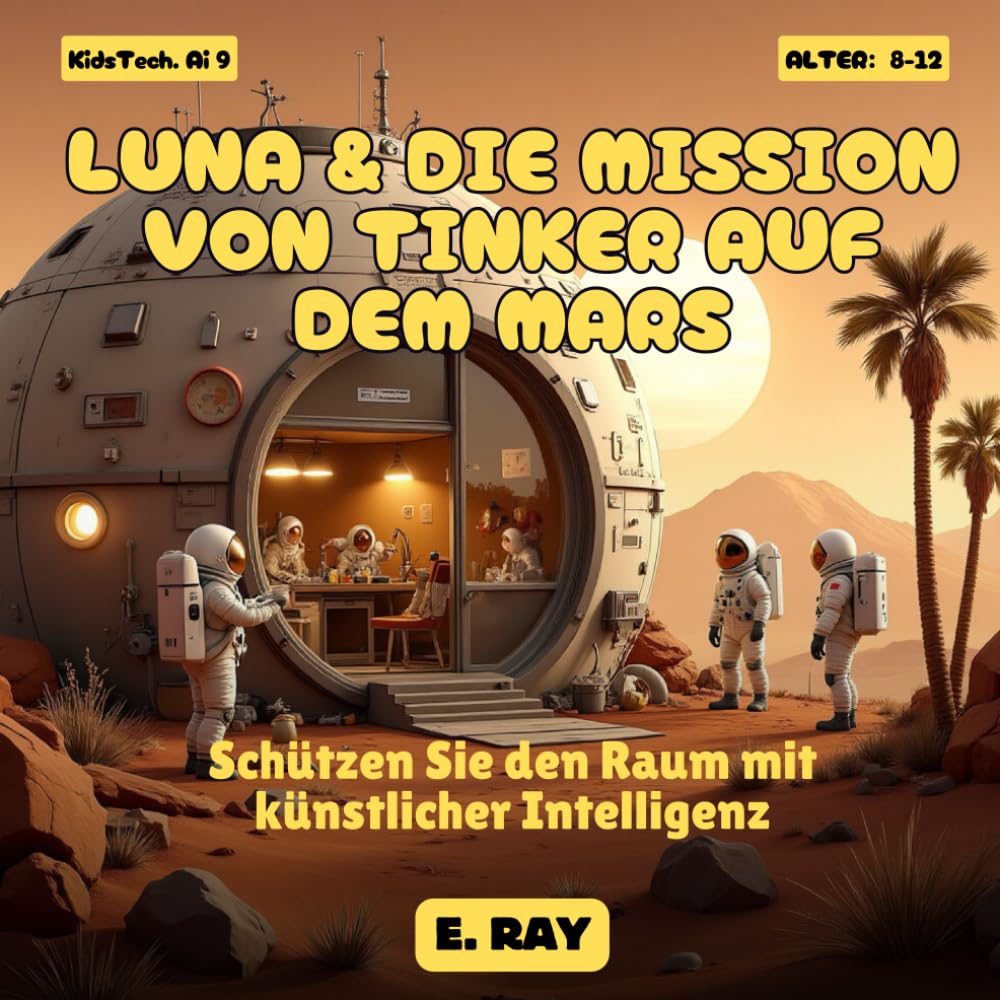 KI FÜR KINDER - LUNA & DIE MISSION VON TINKER AUF DEM MARS: Schützen Sie den Raum mit künstlicher Intelligenz