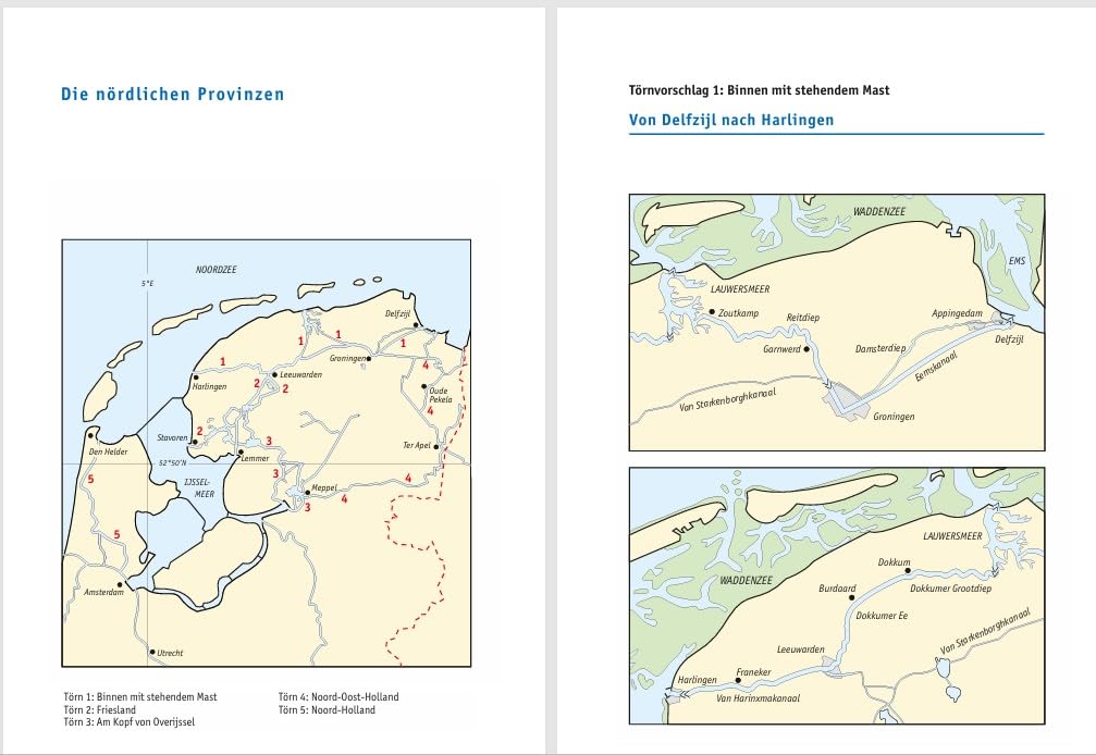 Törnführer Holland 2: Das IJsselmeer und die nördlichen Provinzen der Niederlande