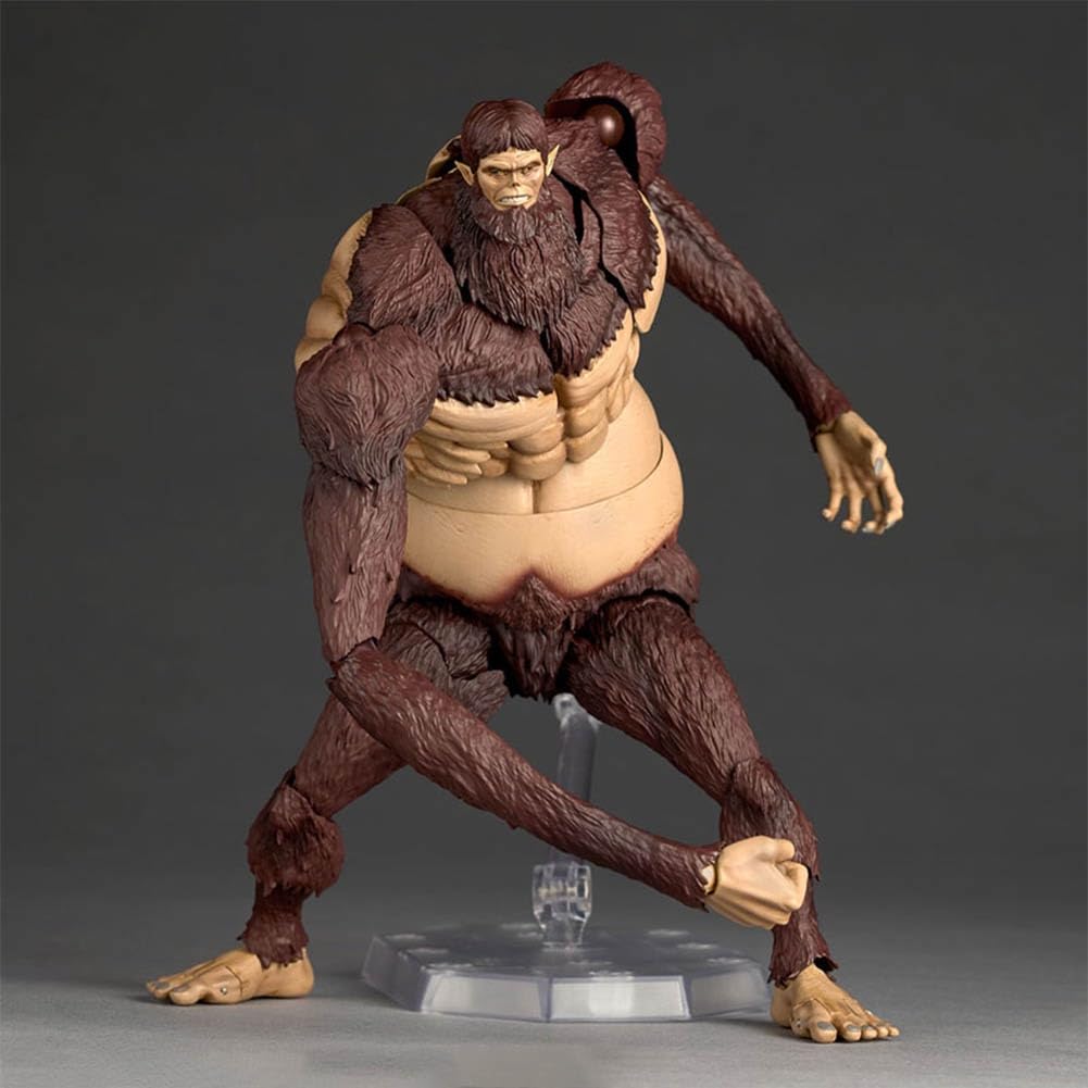 Zeke Jaeger Actionfigur Bewegliche Gelenke Anime Figuren Statue | Eren Jaeger Levi Sammelfigur, austauschbar, Titan, 17,5 cm
