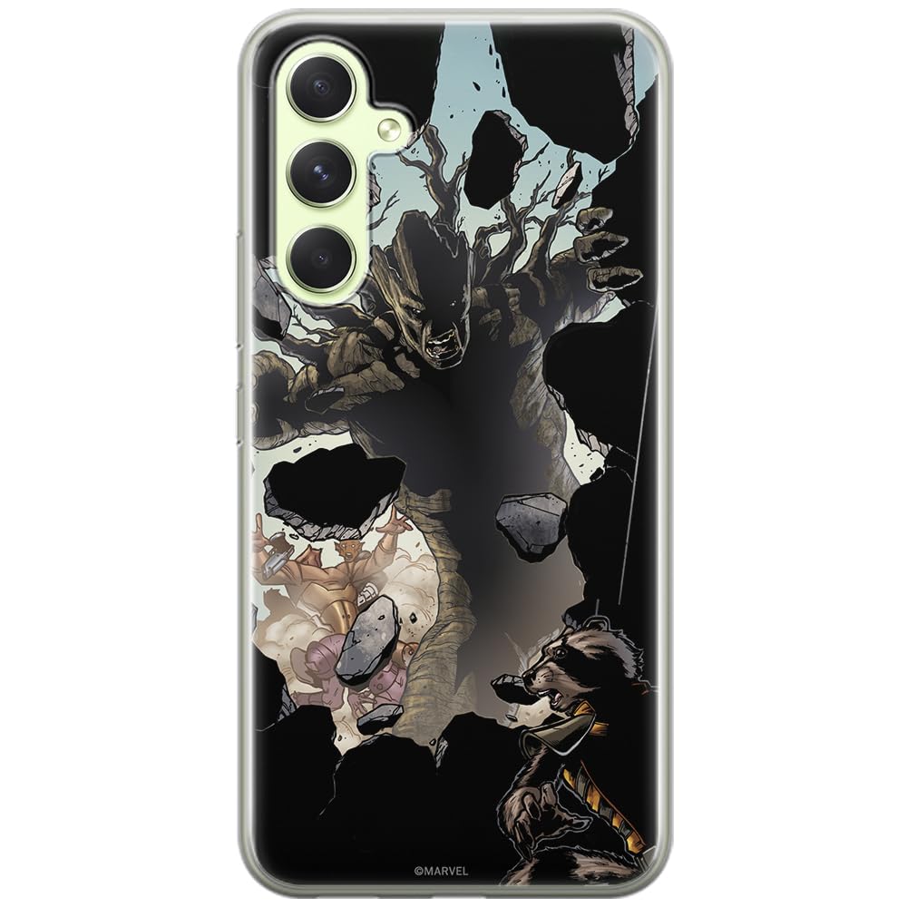 ERT GROUP mobile phone case for Samsung A54 5G original and officially Licensed Marvel pattern Guardians of the Galaxy 005 optimally adapted to the shape of the mobile phone, case made of TPU