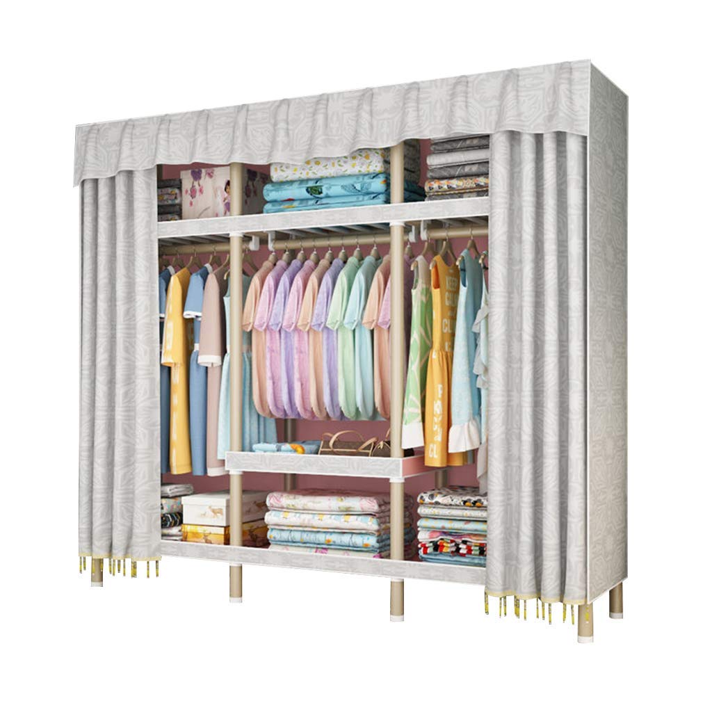Armoire en tissu gain de place pour suspendre les vêtements sans froisser