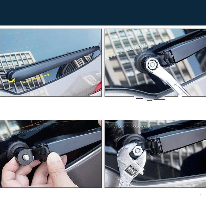 Limpiaparabrisas de coche Brazo del limpiaparabrisas trasero del coche, limpiaparabrisas trasero para Hyundai Ix20 2010 2011 2012 2013