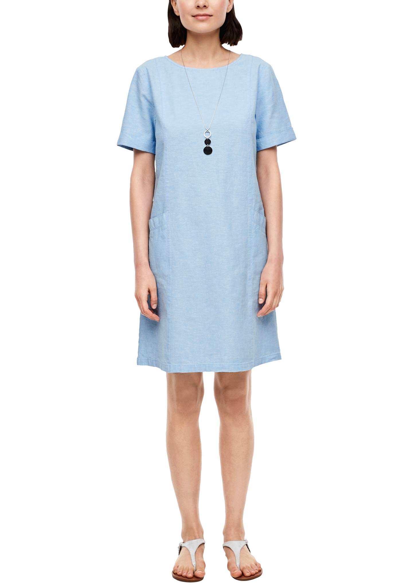 s.Oliver RED Label Damen Kleid im Leinenmix