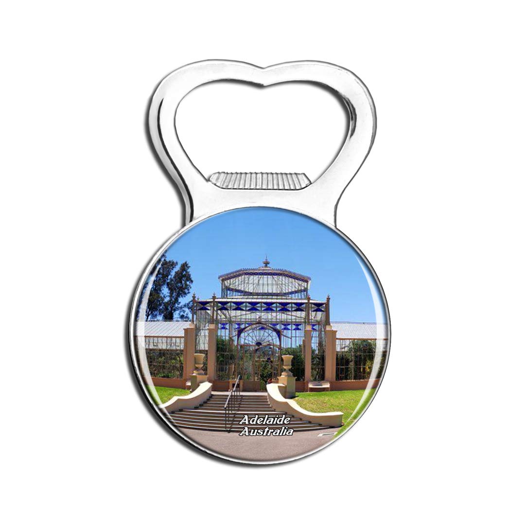 Weekino Australia Adelaide Botanic Garden Fridge Magnet Bottle Opener Beer City Travel Souvenir Collection Strong Refrigerator Sticker