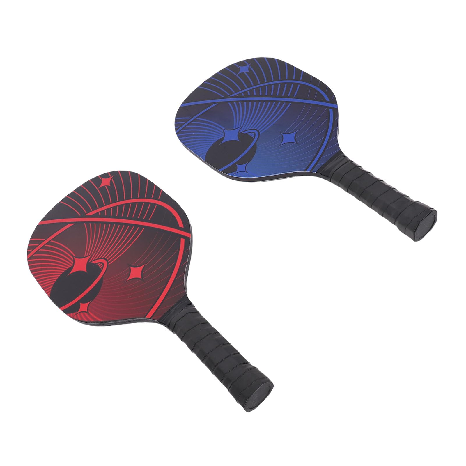 Cocoarm Racchette Pickleball in Fibra di Carbonio, Set da 4 Pagaie con 4 | Costruzione Termoformata, Punto Dolce Ampliato, Bordi con Schiuma, Assorbimento Vibrazioni, Custodia inclusa.