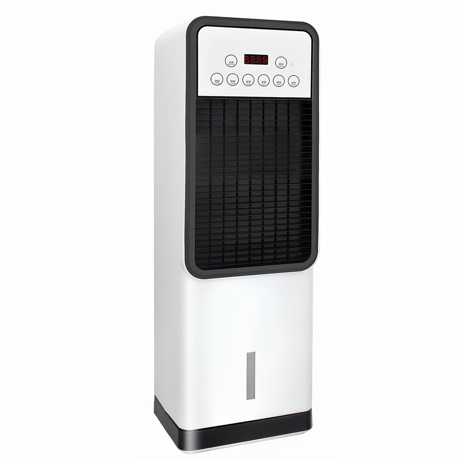 Aire Acondicionado Portátil 8000 Btu, Enfriador Evaporativo con Mando a Distancia, Funcionamiento Silencioso, 4 Modos, 3 Velocidades, Temporizador De 8h, para Dormitorio Y Salón