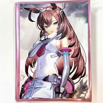 Amazon.co.jp: ウマ娘 ミホノブルボン カードスリーブ 白詰草