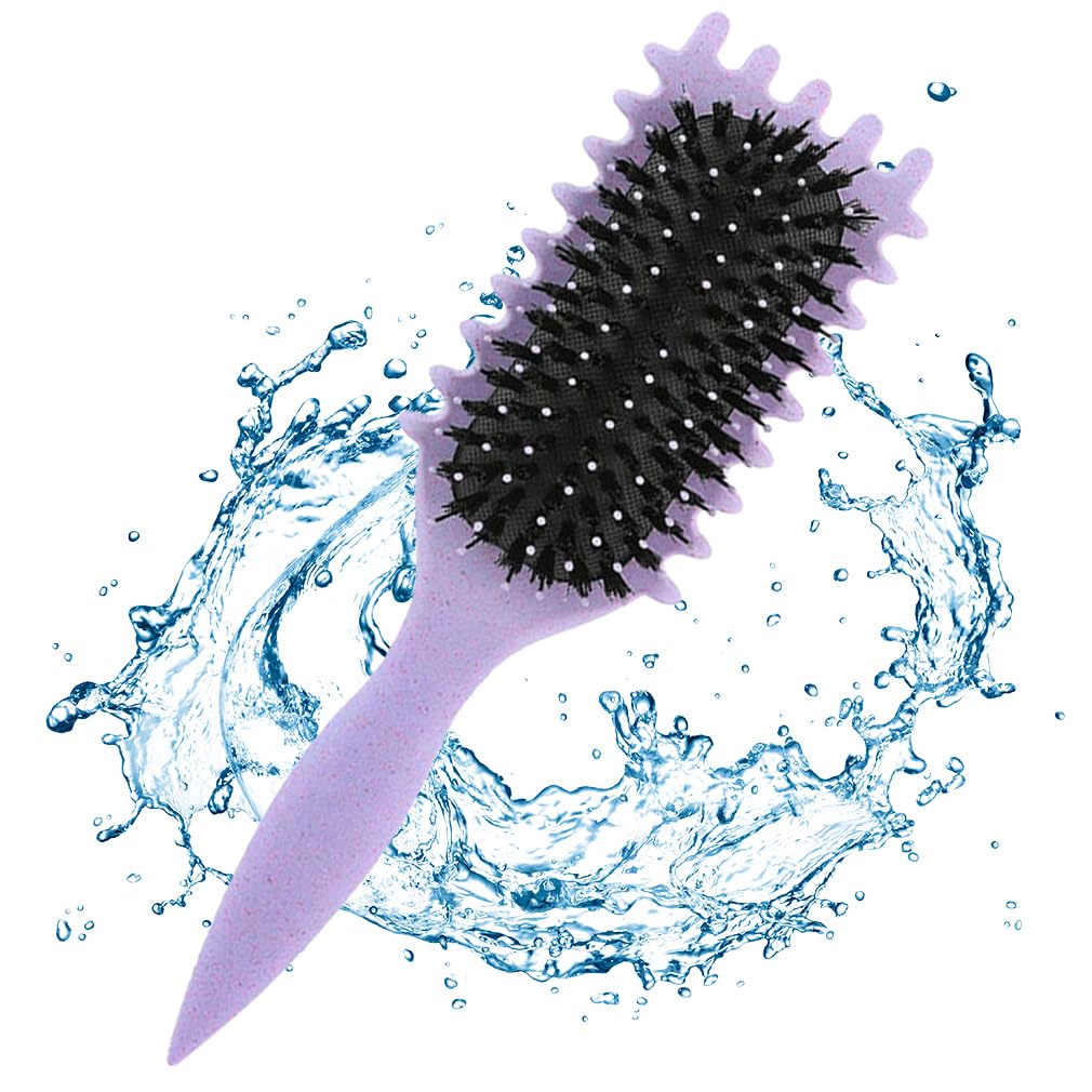 Curly Hair Brush for Defining Detangling, Shaping Curls For Wet And Dry Hair