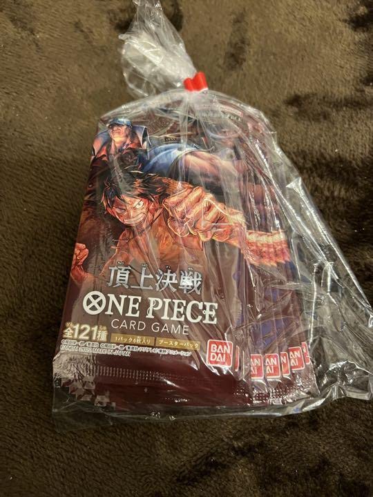 ワンピース　カードゲーム　頂上決戦　10パック BANDAI ワンピースカードゲーム ONEPIECE ブースターパック 頂上