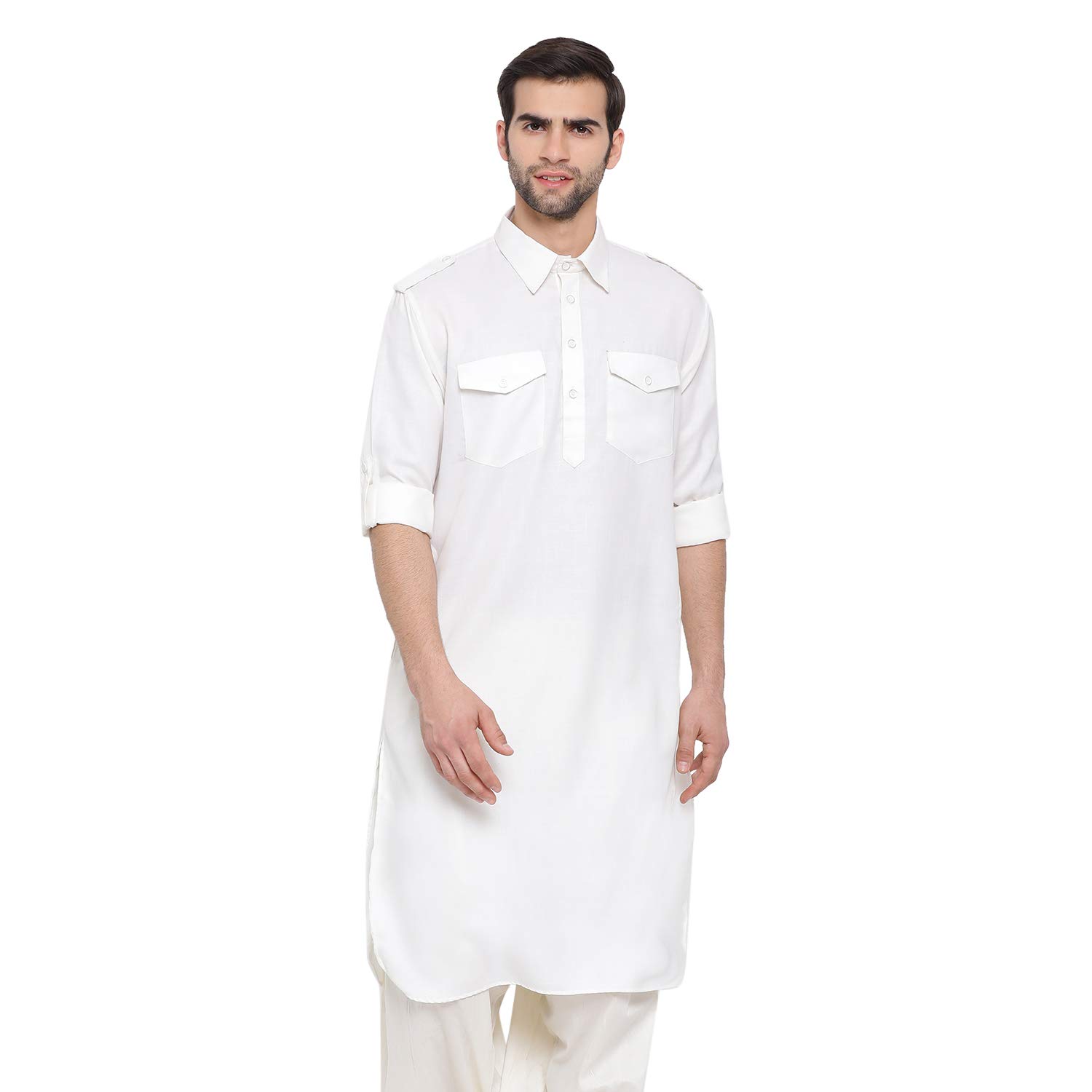 Mens Cotton Blend Kurta - Elegance for Festivals & Ethnic Events