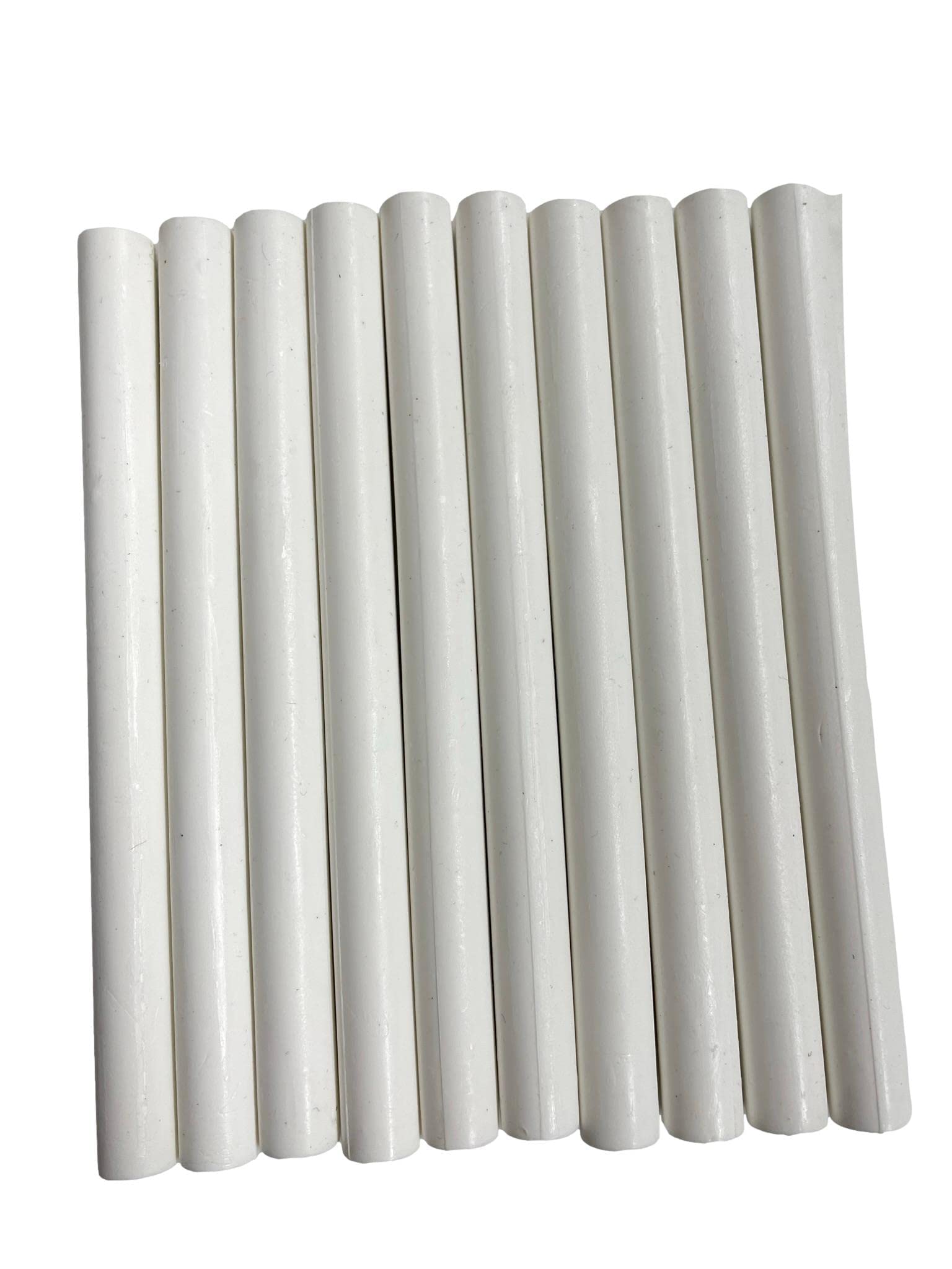 Syntego 10pcs Matte White Glue Gun Sealing Wax Sticks for Wax Seal Stamping