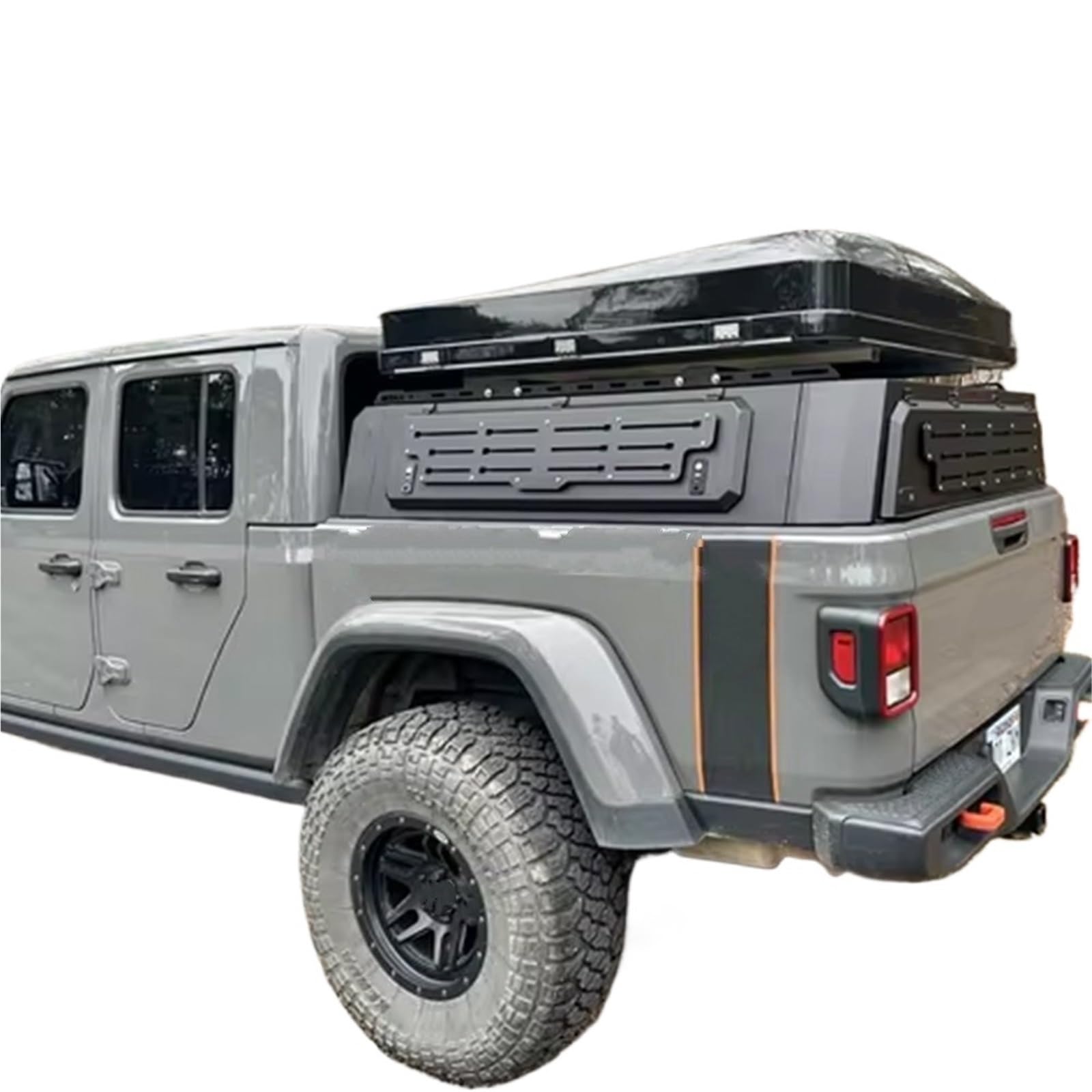 Für Jeep Für Gladiator 2019+ Pickup Bett Kappe Lagerung Camper Shell Hardtop Cab Tablett Und Baldachin Topper Tonneau Abdeckung Gepäckraumabdeckung