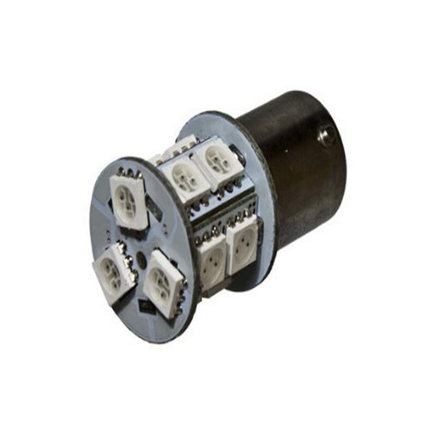 CBconcept1157-13SMD-Y Yellow 13 High Power SMD5050 12-Volt DC LED 1157 Bayonet BAY15D, for Tail/Brake/Turn Light Applications