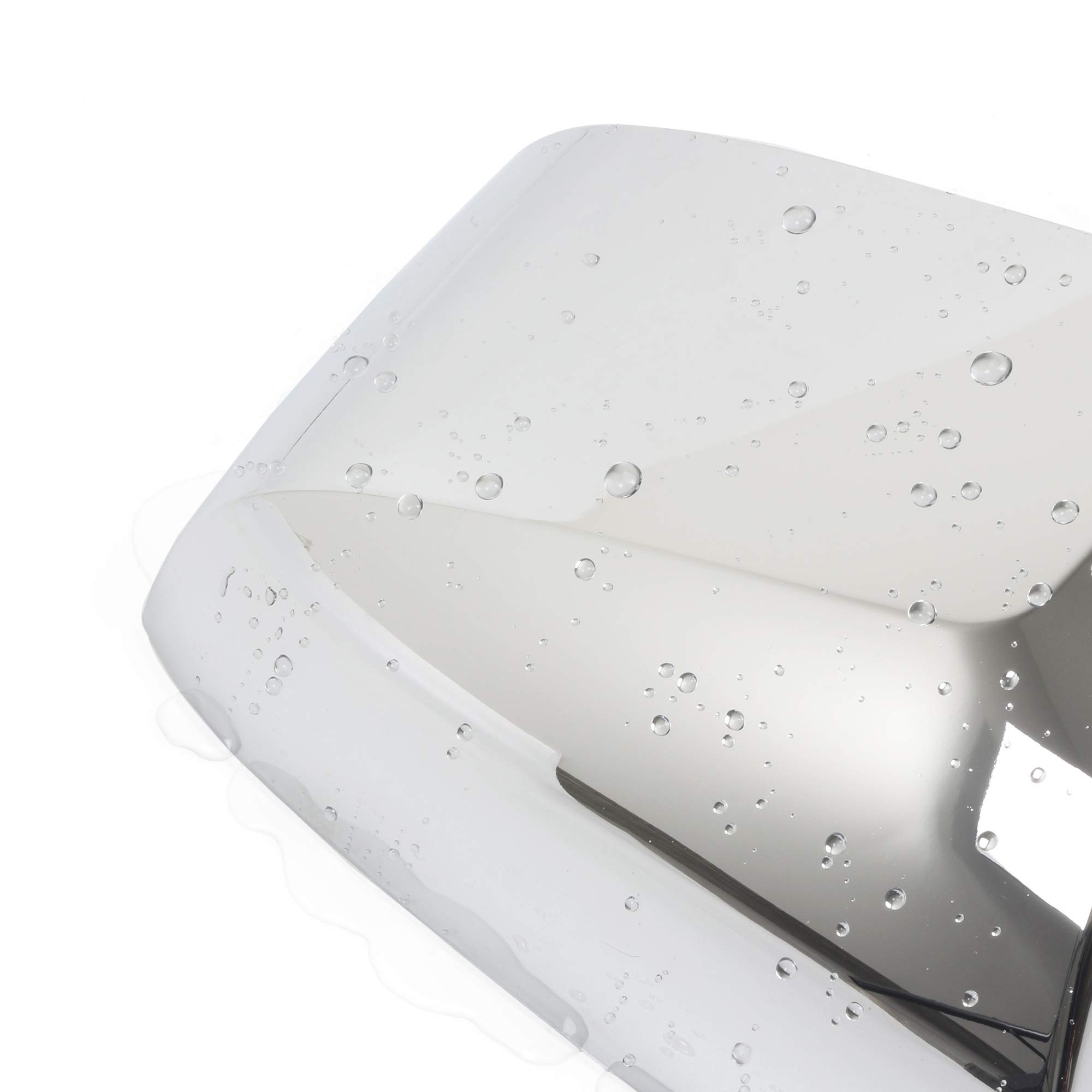 Chrome Hood Mirror Covers For Volvo VNL VN VNM Trucks (2004-2015) - Driver & Passenger Side Set - View #12