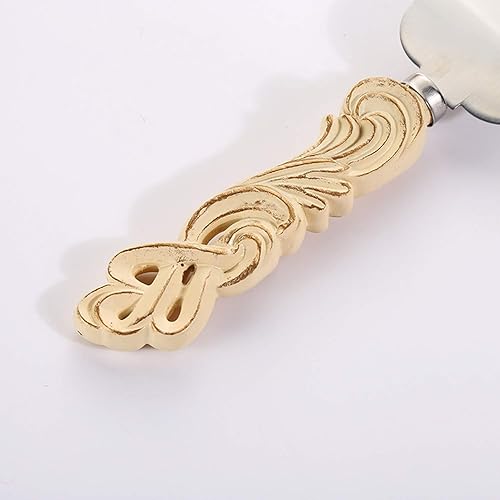 Miniatura 5 de TANG SONG Juego de 2 cuchillos y cuchillos para tartas de boda de estilo vintage