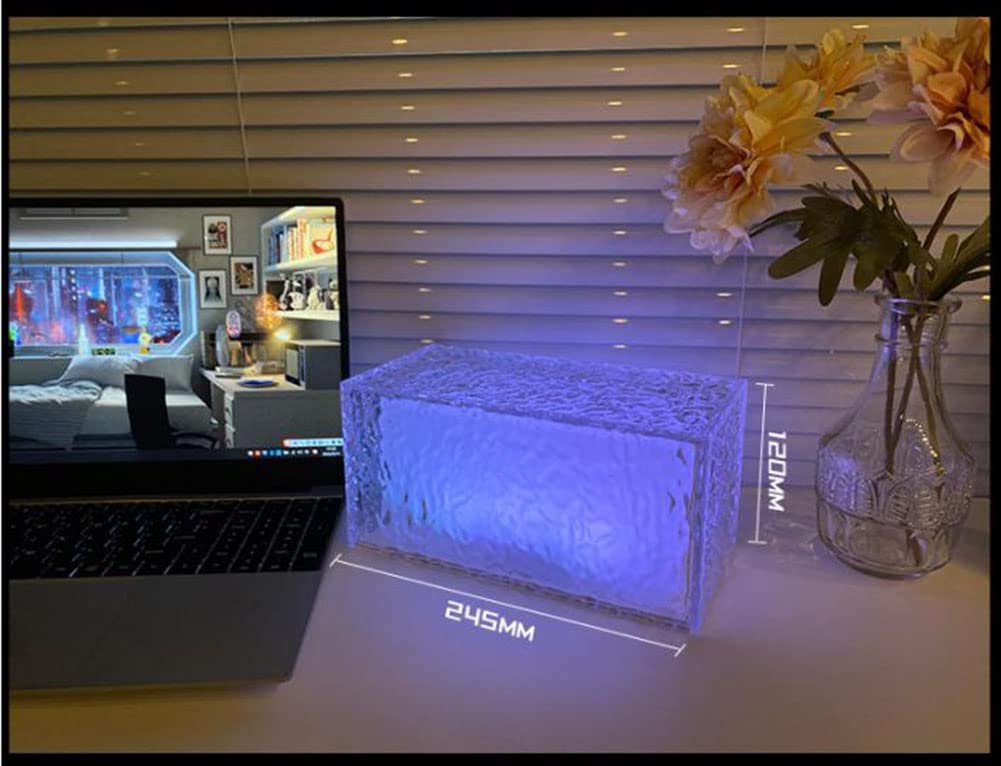 Luz de Nocturna LED, con 4 Puertos de Carga USB, Lámpara de Mesita de Noche Inteligente, Control Tactil, Regulable, Temporizador, Cambio de Color RGB para Niños, Habitación