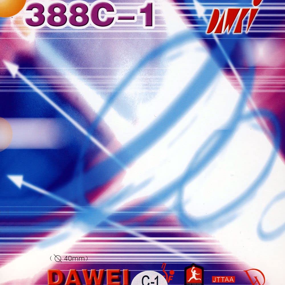 DAWEI 388C-1 | China Tischtennis Belag | ITTF | TT-Spezial - Schütt Tischtennis