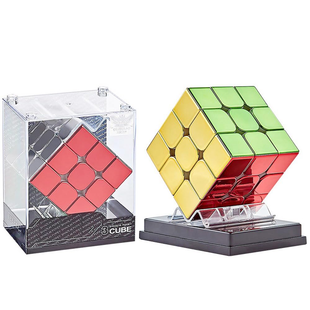 BroMoCube Cubo mágico magnético profesional de 3 x 3 x 3 x 3 cm, espejo brillante, regalo para adultos y niños
