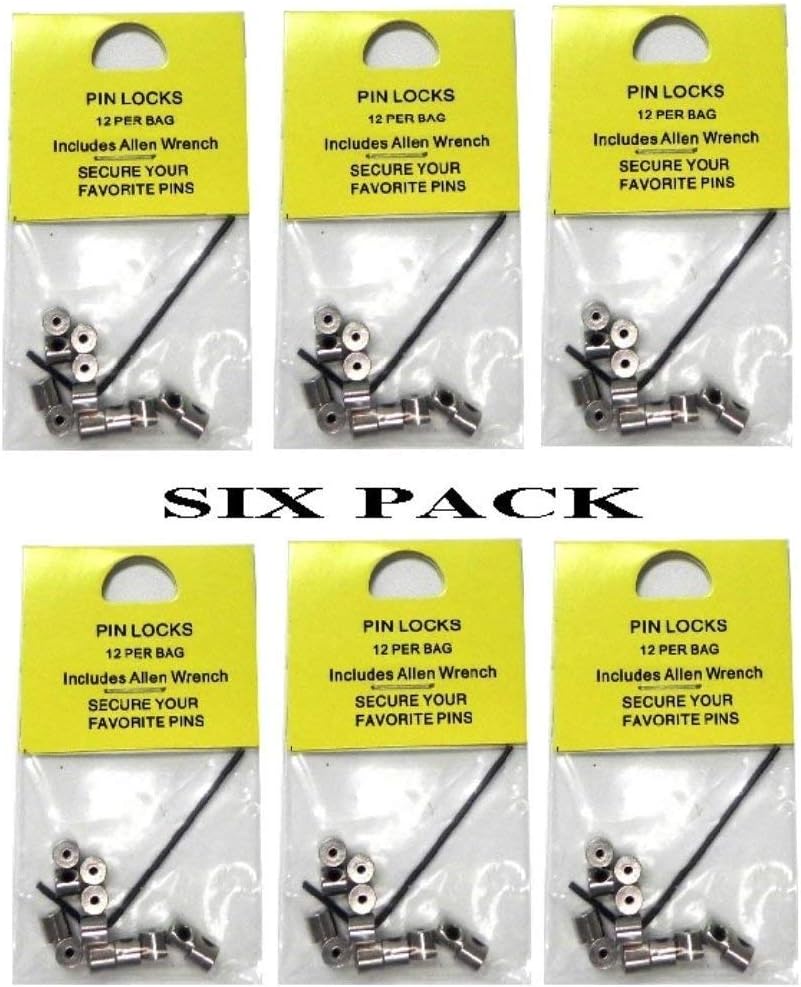 Lot of 72 Locking Pin Keepers / Savers backs