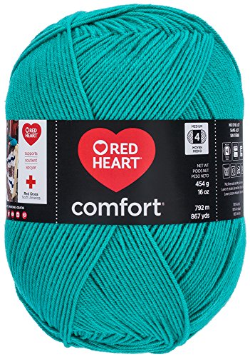Image of RED Heart 60766 Comfort Yarn, Jade
