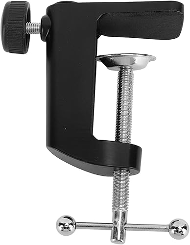 Miniatura 9 de Abrazadera de escritorio C abrazadera de lámpara de escritorio tamaño máximo de apertura 2.4 pulgadas 2.402 in reemplazo escritorio abrazadera C