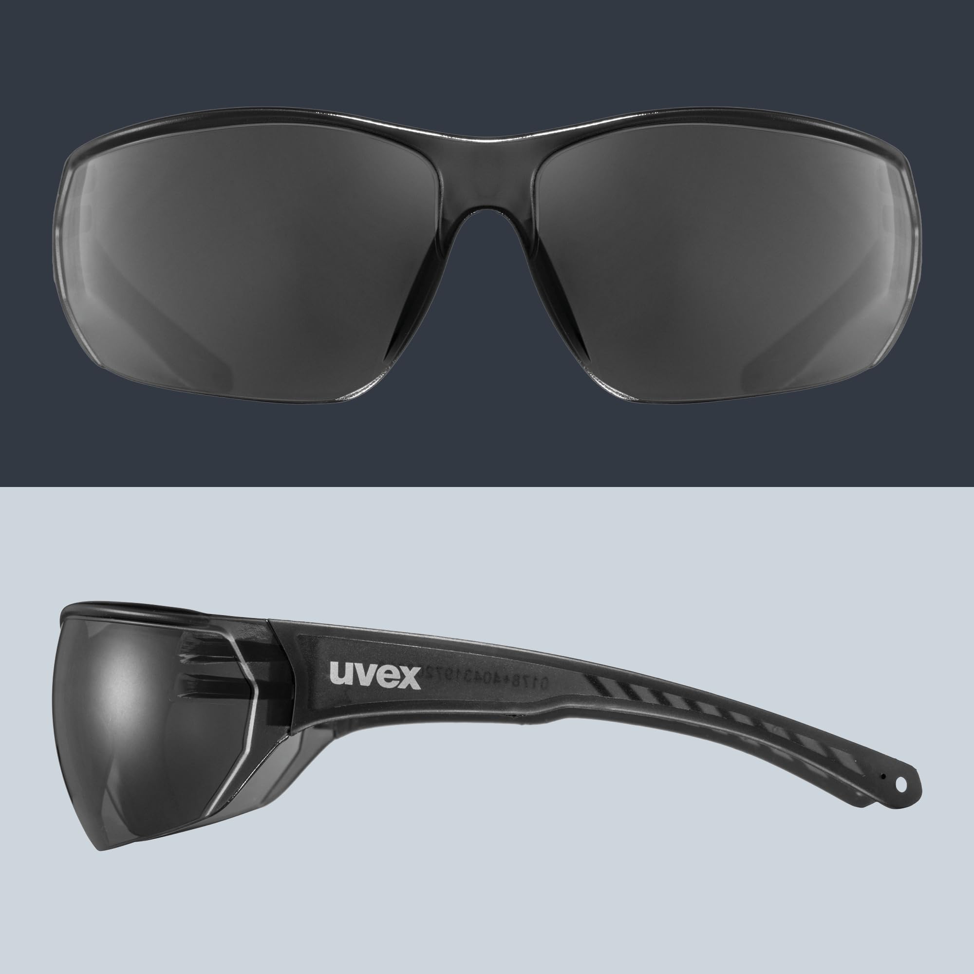uvex sportstyle 204 - Sportbrille für Damen und Herren - 100% UVA-, B, C Schutz - druckfreier Sitz & perfekter Halt