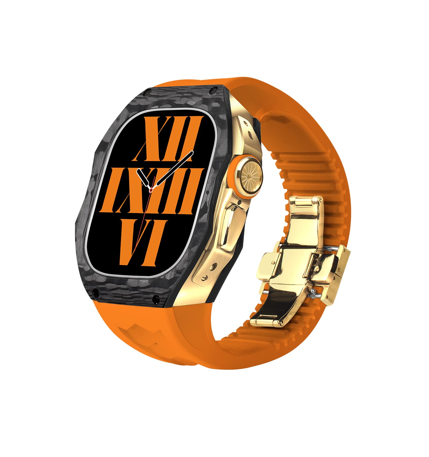 Amazon.com: 49mm Fashion Carbon Fiber Case For Apple Watch ultra 3