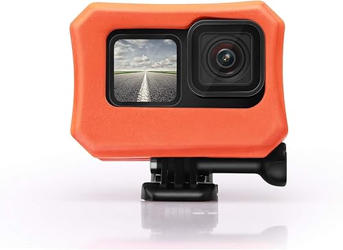 Floaty para GoPro Hero 12/11 / 10/9 - Carcasa flotante para cámara anti-hundimiento accesorio flotante - Naranja
