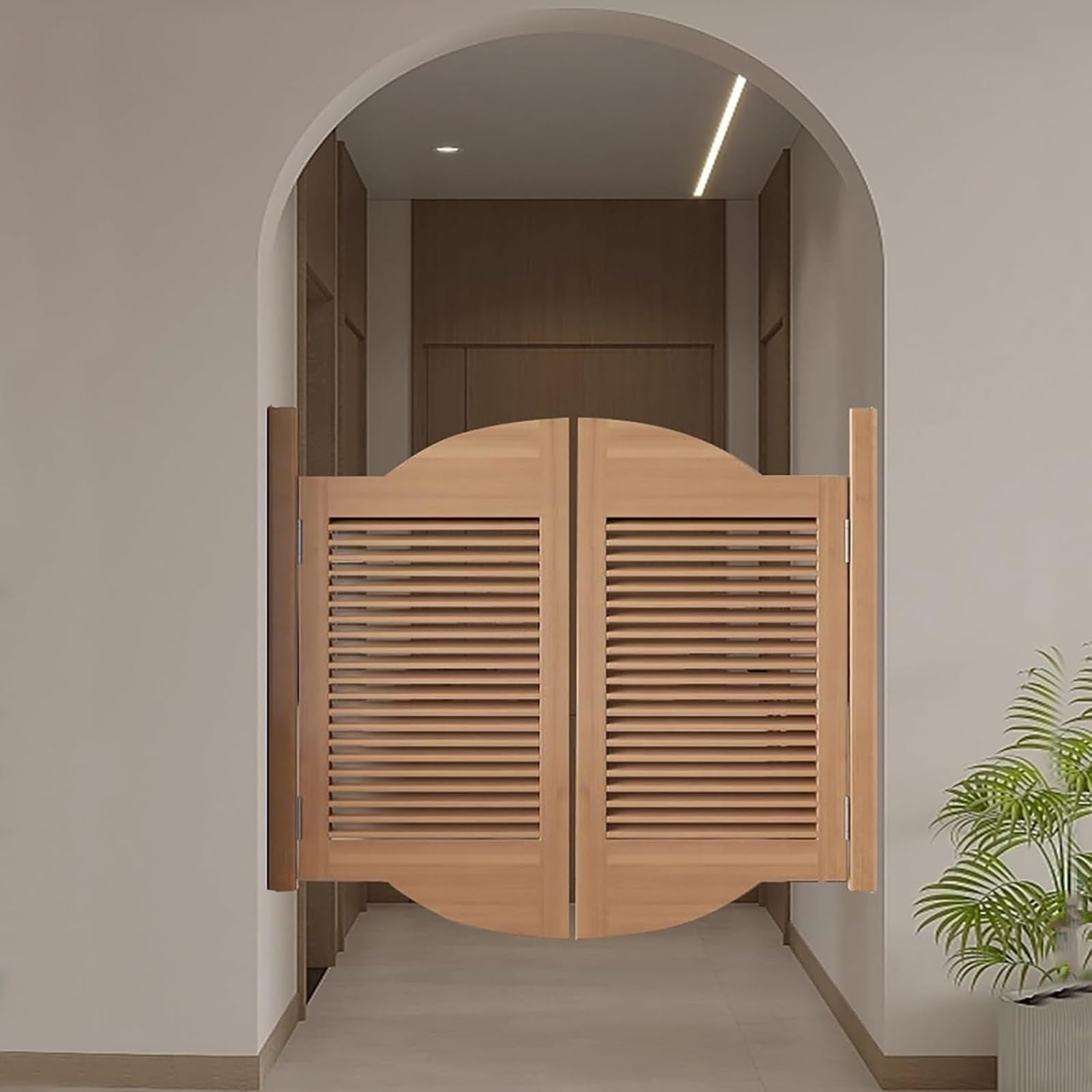 Portes battantes en Bois pour Salon, Porte battante à volet, Demi-Porte battante en Bois Massif, pour décoration de Meubles, Couloir, Cuisine, Bar, cloison d'entrée