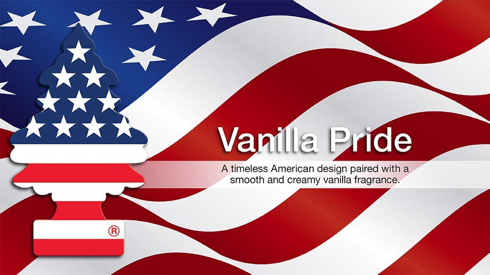 Amazon.co.jp: リトルツリー エアフレッシュナー 【Vannila Pride 6pac