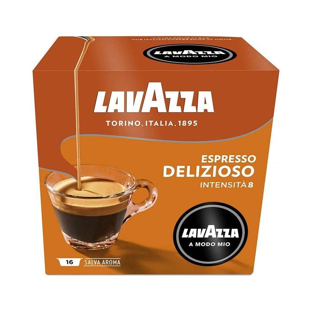 128 cápsulas de café Lavazza a Modo Mio Delicioso Ex Deliciosamente originales