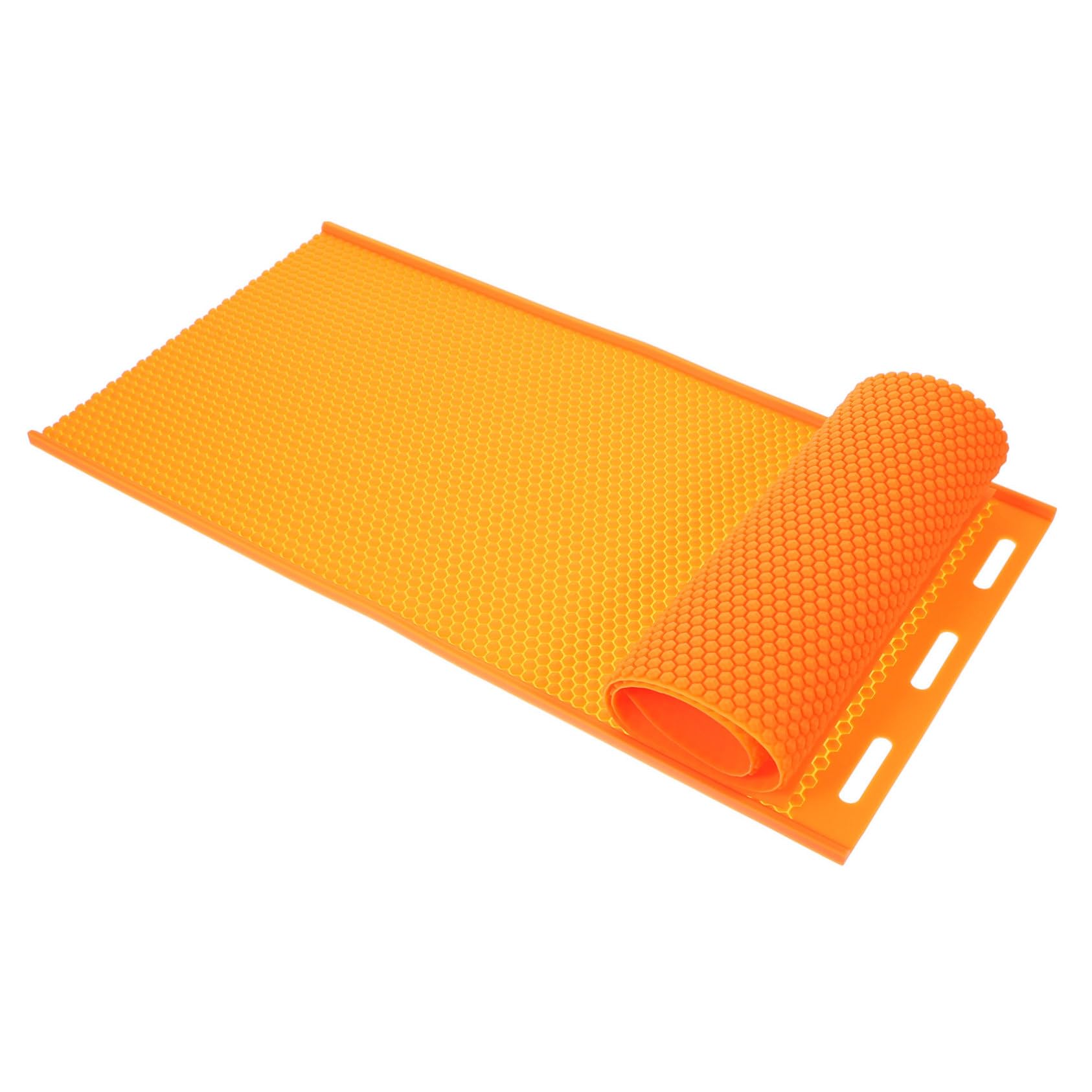 Stampo in Fogli di Cera D'api a Nido D'ape Fai da Te per Apicoltura, Accessorio in Silicone Leggero e Portatile, Facile da Sformare, per Utensili per Arnie e Lavori Manuali