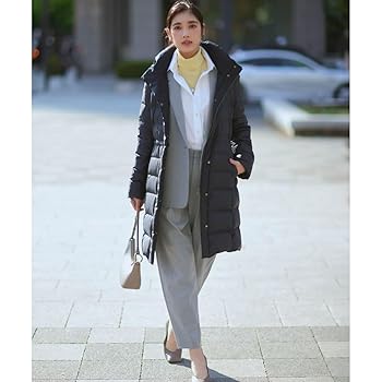 23区☆未使用44洗える撥水加工シレータフタ ロング ダウンコート¥40700 新色追加／洗える／撥水加工】シレータフタ ロング ダウンコート