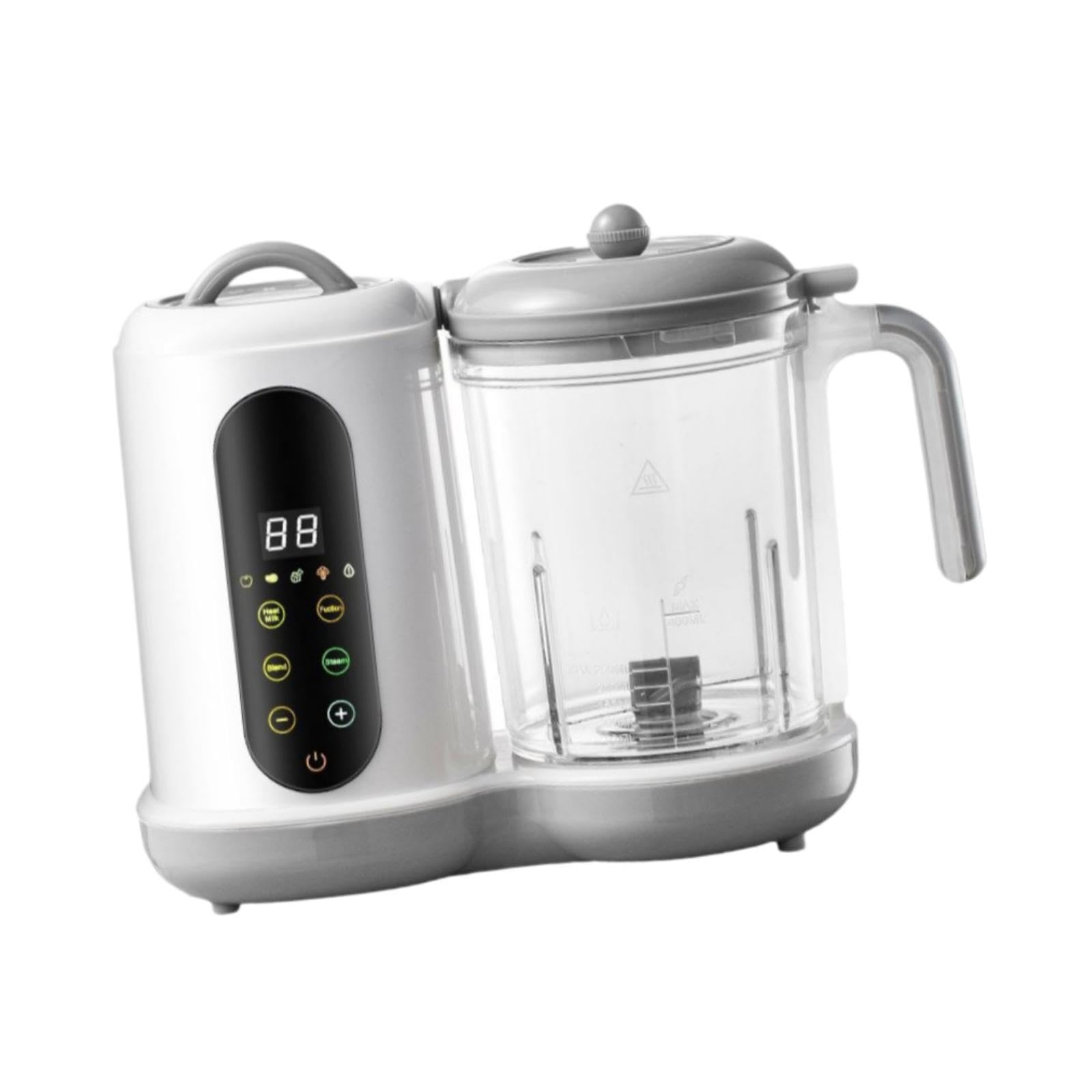 Bothyi Baby Food Multifunctional Cooking Chopping Smart Temperature Control Food Warmer Baby Food Mills for Kitchen Picnic