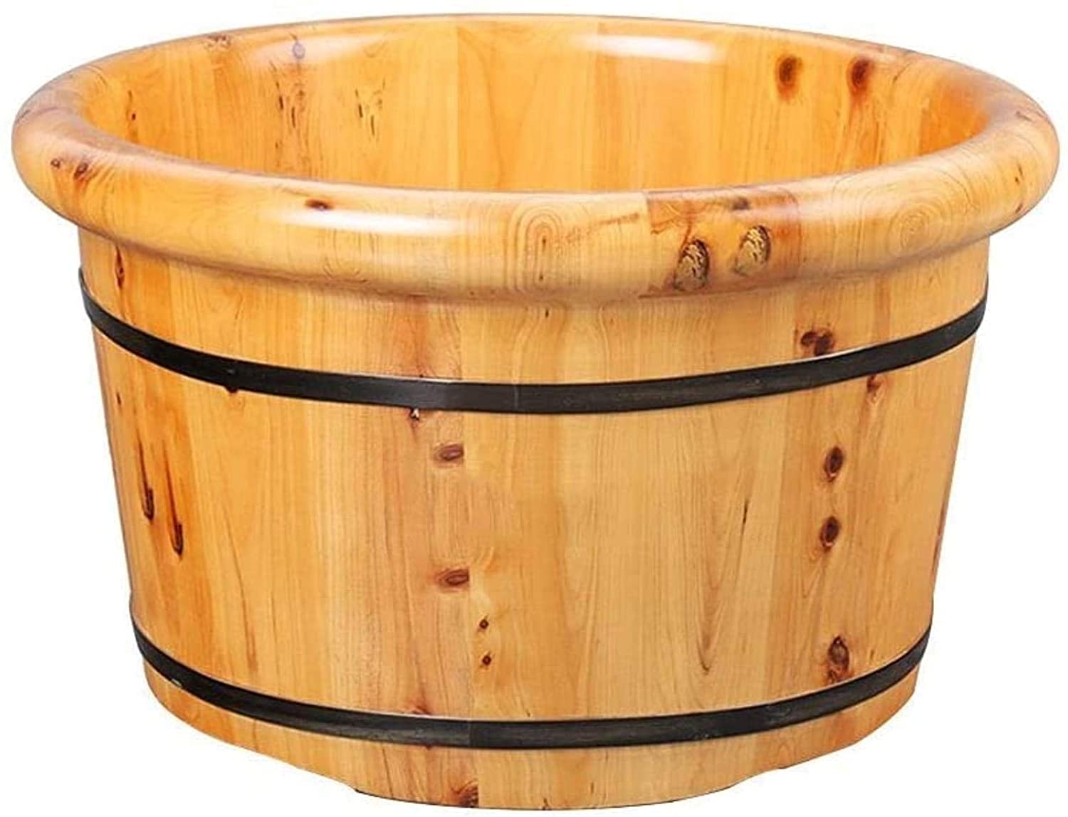 Pedicure Foot Soak Sauna drewniane wiadro, wiek spa do domu, duża wanna i nogi dla dorosłych, relaks