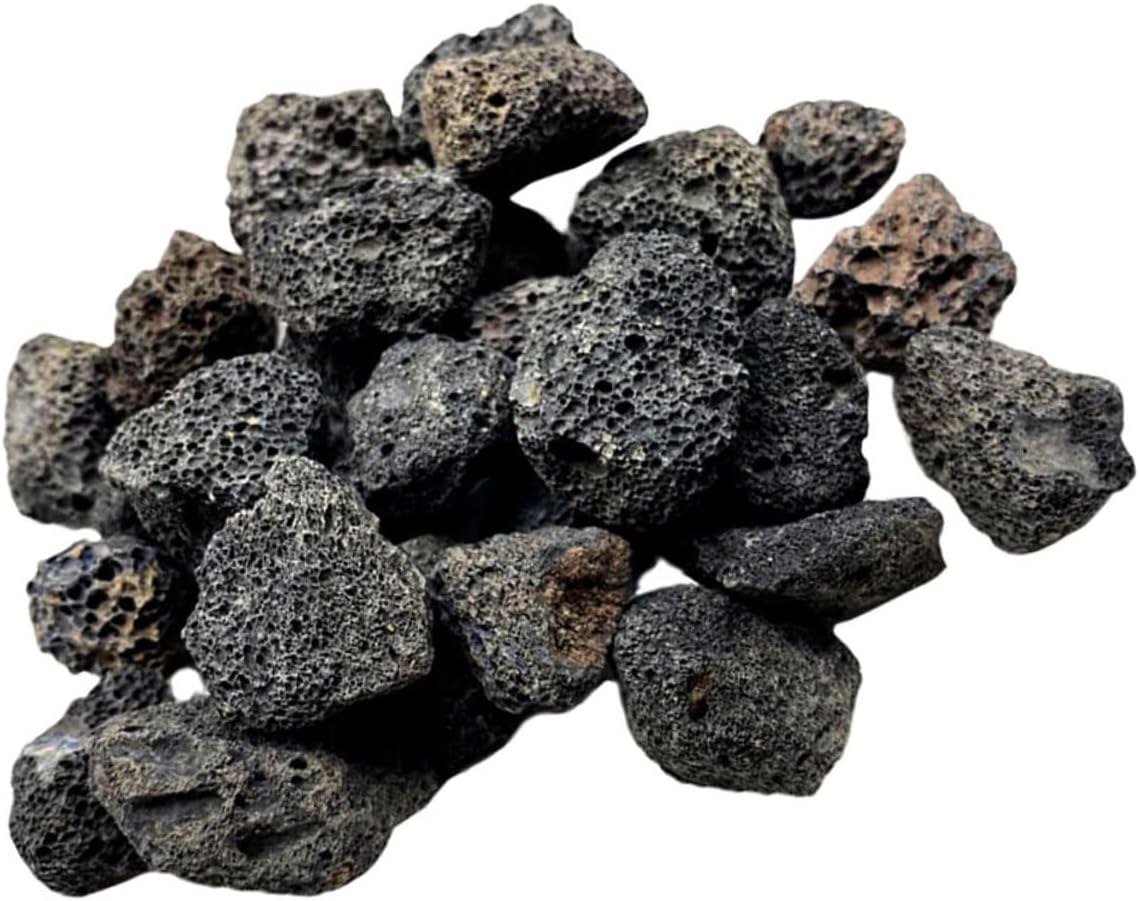 1bag Natural Volcanic Stones for Fish Tanks and Irregular Aquarium Rocks for Decoration Safe for Fresh Volcanic